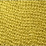 Fine Jute Fabrics (FJF) 13×14 Dyeing Lamination, Yellow Color